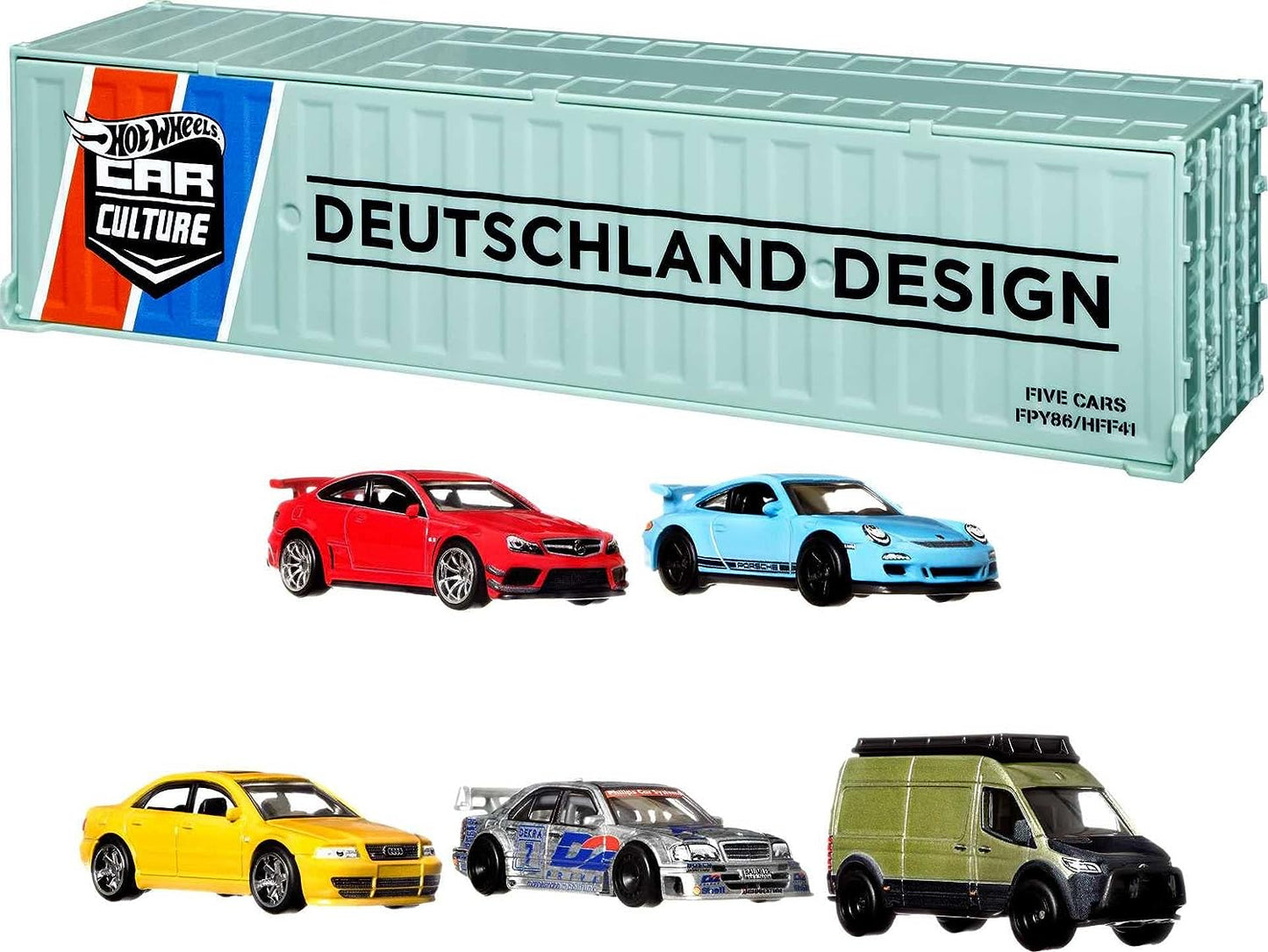 Hot Wheels Premium Car Culture Deutschland Design Container Set